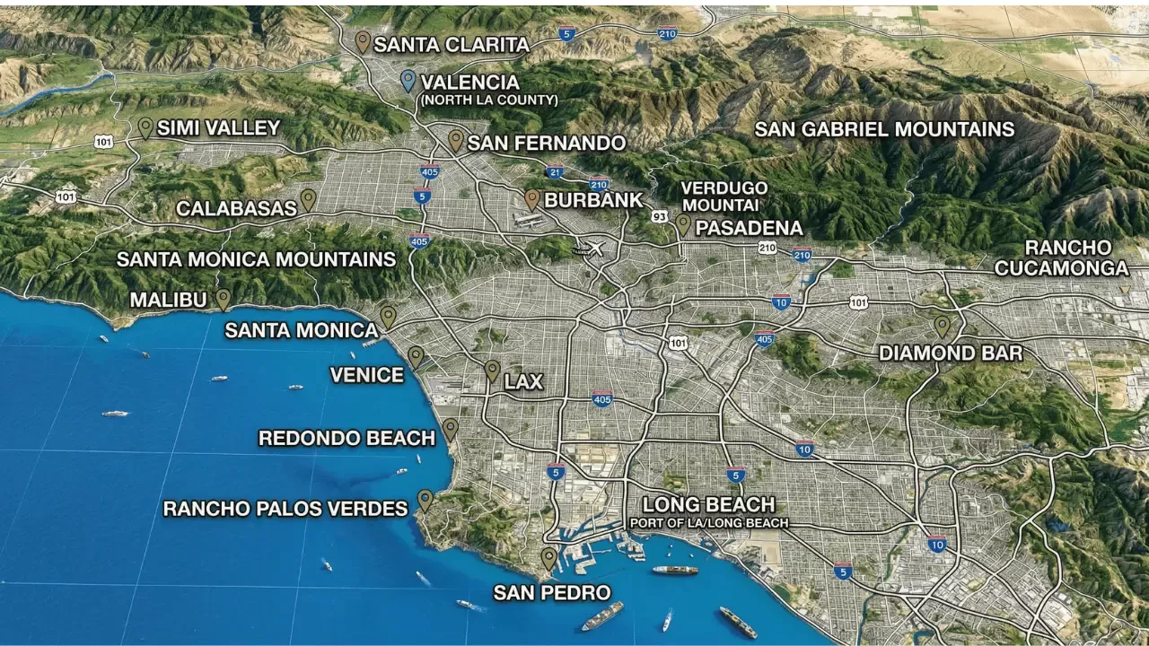 Los Angeles Service Area